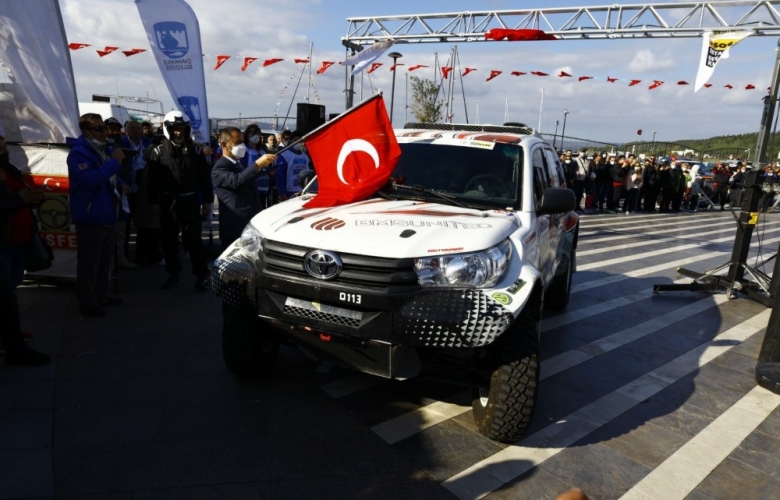 BAJA TROİA TURKEY-2021 STARTINI VALİ AKTAŞ VERDİ