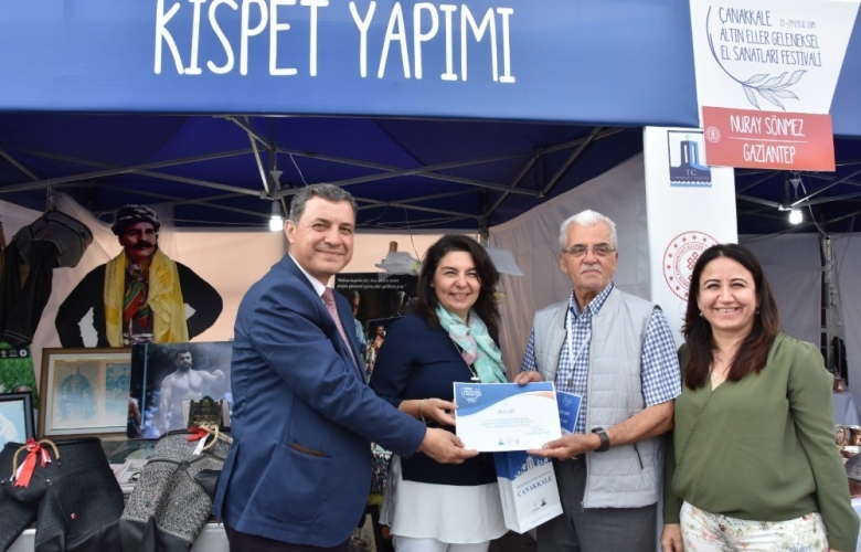 İSKENDEROĞLU’NDAN ALTIN ELLER’İN DEĞERLİ USTALARINA TEŞEKKÜR