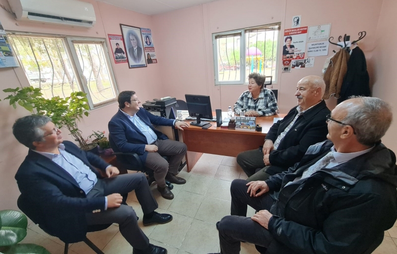 ERKEK’TEN MUHTARLARA VE KENT KONSEYİNE ZİYARET