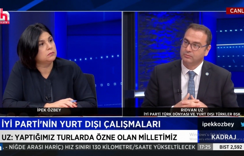 UZ : "4 BİN TÜRK DERNEĞİNE İYİ PARTİYİ ANLATAN MEKTUP GÖNDEDİK