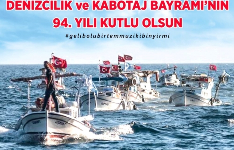 ÖZACAR’IN 1 TEMMUZ KABOTAJ VE DENİZCİLİK BAYRAMI MESAJI