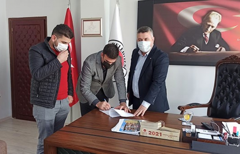 AYVACIK'TA KANALİZASYON İNŞAATI İÇİN İMZALAR ATILDI