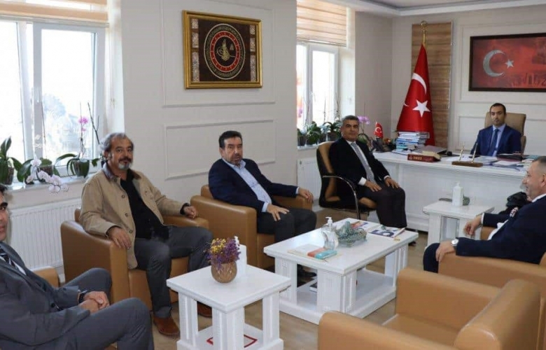 TÜRKİYE SUALTI SPORLARI FEDERASYONU YÖNETİM KURULU MÜDÜRLÜĞÜMÜZÜ ZİYARET ETTİ