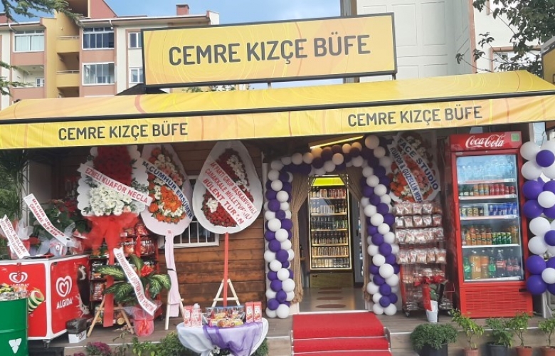 CEMRE KISÇE BÜFE AÇILDI