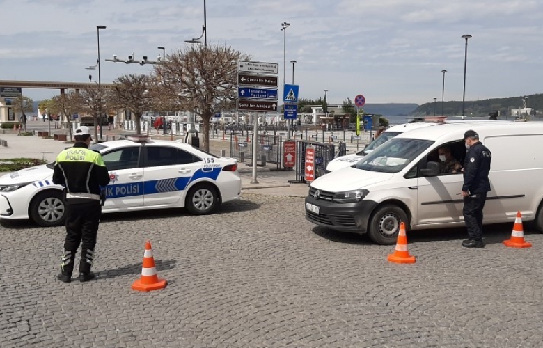 3 GÜNLÜK SOKAĞA ÇIKMA YASAĞINDA DENETİMLER ARTIRILDI GÖRÜLDÜ