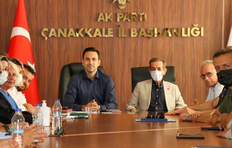 ÖNDER, AK PARTİ İL YÖNETİM KURULU TOPLANTISINA KATILDI