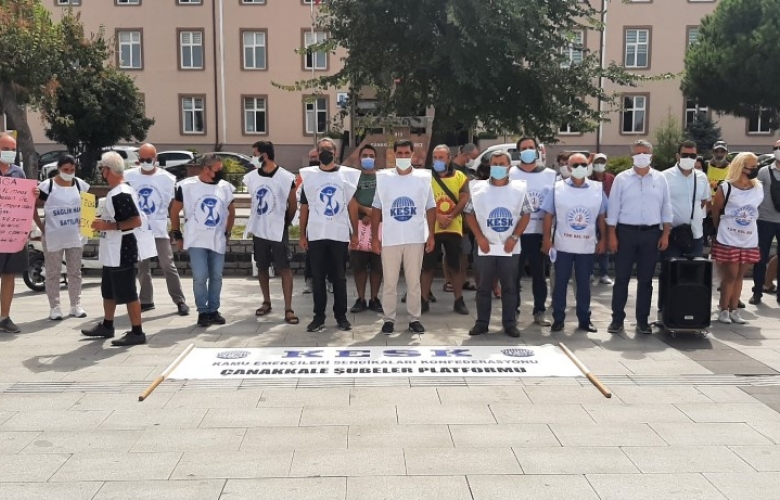 BİR GÜNLÜK İŞ BIRAKTILAR