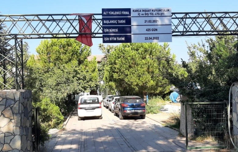 İNŞAAT ŞİRKETİNE HACİZ ŞOKU