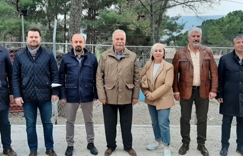 İYİ PARTİLİ ÇANAKKALEE BELEDİYE MECLİS ÜYELRİ BARINAKTA İNCELEME YAPTI