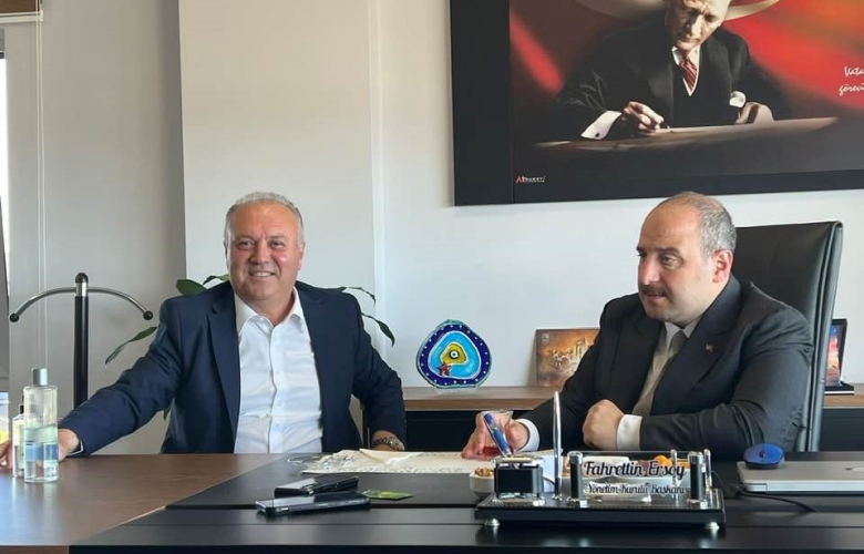 BAKAN VARANK’TAN ERSOY’A SÜRPRİZ ZİYARET