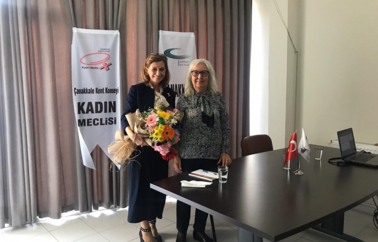 HALE GÖKHAN "KADIN VE CUMHURİYETİN DEĞERLERİNİ” ANLATTI