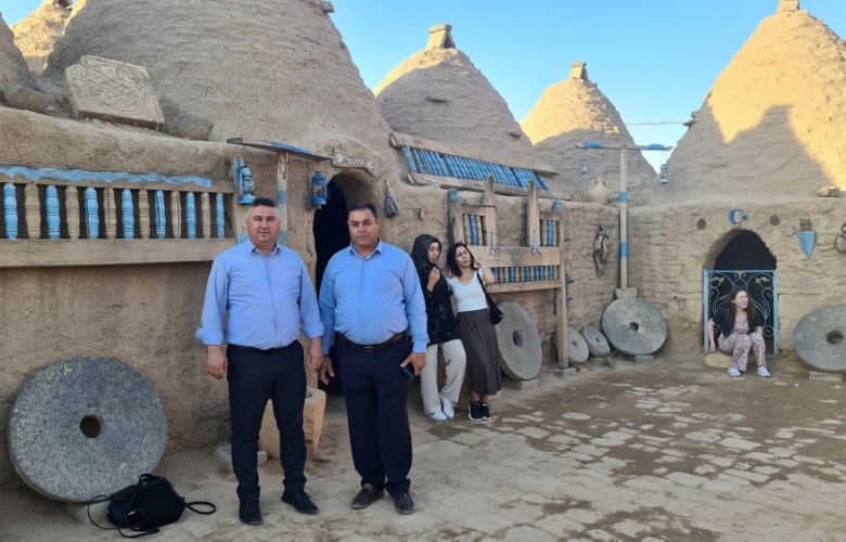 AYVACIK BELEDİYE BAŞKANI BAYRAM'DAN HARRAN BELEDİYESİ'NE ZİYARET