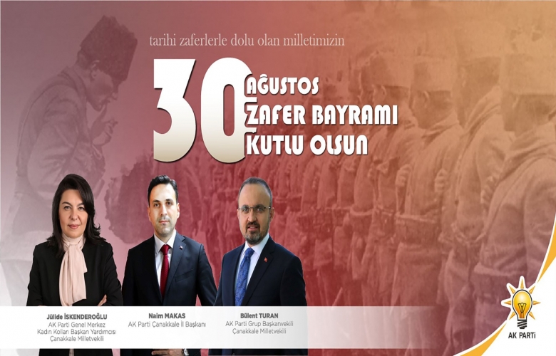 MAKAS' TAN 30 AĞUSTOS ZAFER BAYRAMI MESAJI 