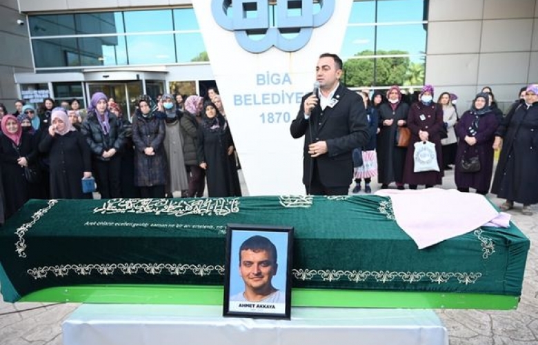 BİGA BELEDİYESİ YASTA!