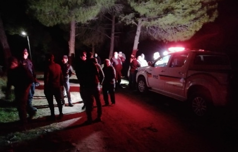 SARICAELİ KÖYÜNDE HEYELAN NEDENİ İLE BAZI EVLER BOŞALTILDI