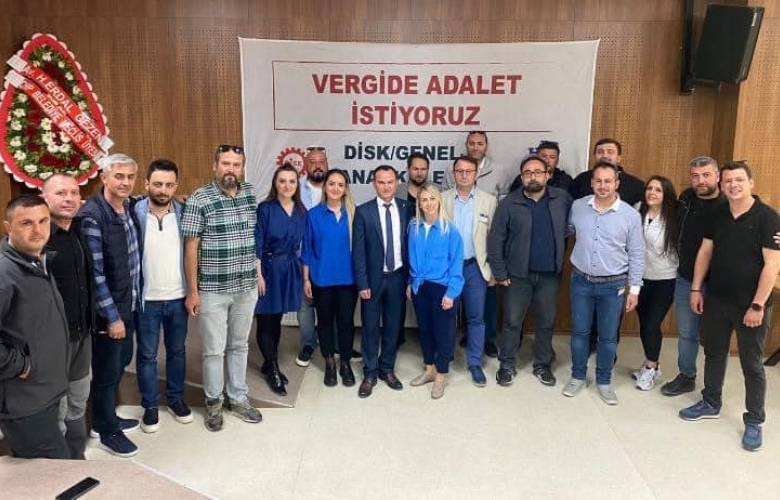 DİSK GENEL İŞ SENDİKASI ÇANAKKALE ŞUBESİNDE KESKİN DÖNEMİ