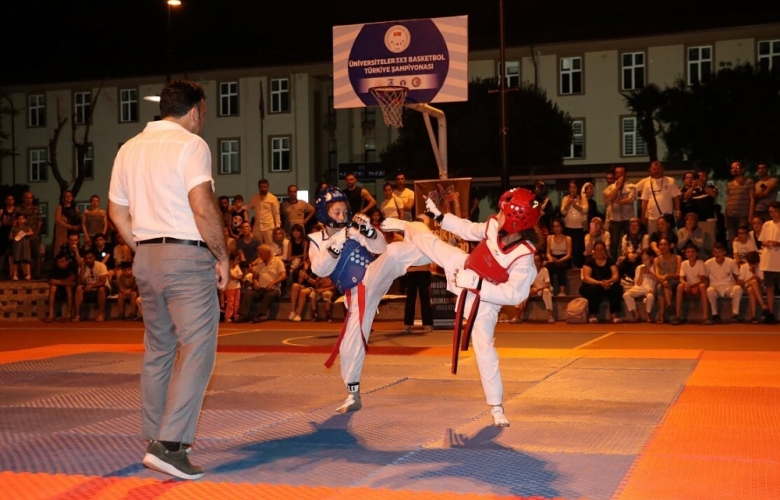 BAHAR ŞENLİKLERİ AÇIK HAVA TAEKWONDO MARMARA ŞAMPİYONASI  ÇANAKKALE YAPILDI