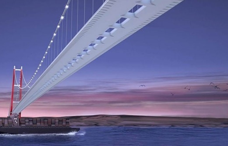 1915 ÇANAKKALE KÖPRÜSÜ YÜKSELİYOR           