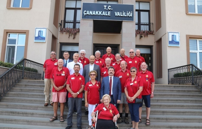 AVUSTRALYALI ÜYELERDEN ÇANAKKALE’YE ZİYARET          