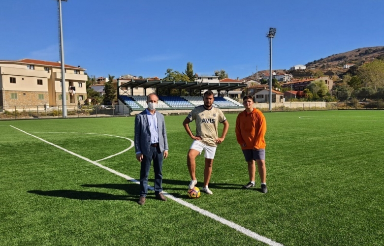 ÇANAKKALE GENÇLİK VE SPOR İL MÜDÜRÜ  KALKAN GÖKÇEADA'DA İNCELEMELERDE BULUNDU