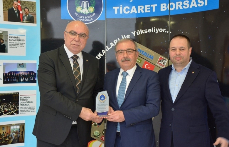 BAŞKAN ÖZACAR'DAN TİCARET BORSASINA ZİYARET