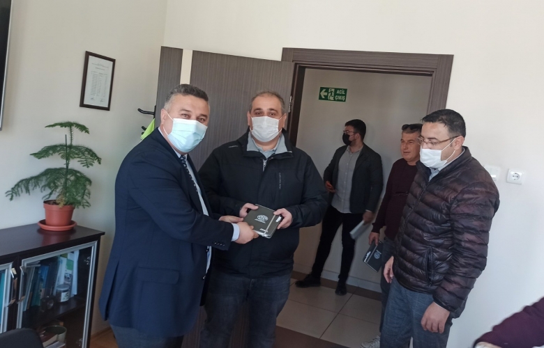 AYVACIK BELEDİYE BAŞKANI BAYRAM’DAN ORMAN PERSONELİNE ZİYARET