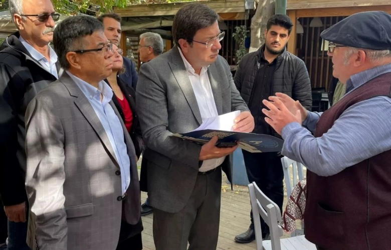 CHP'Lİ ERKEK BOZCAADA’DA