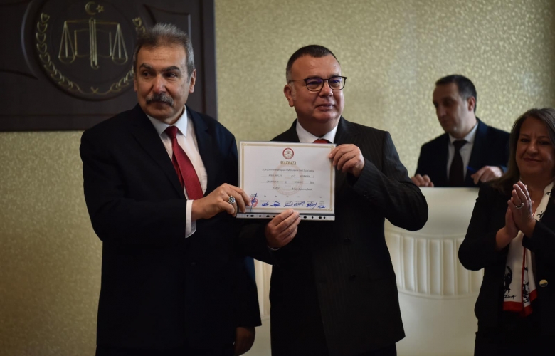 Arslan, İkinci Hizmet Dönemi İçin Mazbatasını Aldı