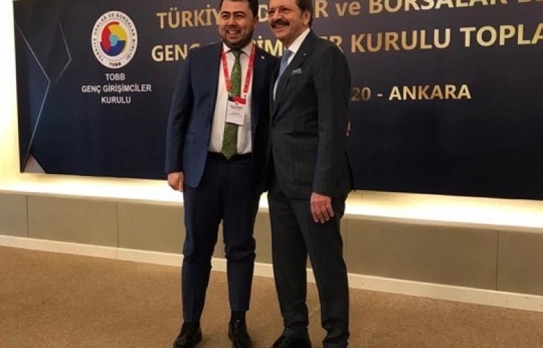 OKTAY TOBB GENÇ GİRİŞİMCİLER KURULU BAŞKANLARI TOPLANTISINA KATILDI
