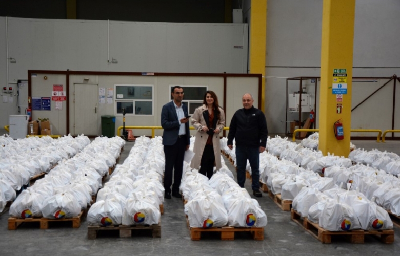 ÇANAKKALE TİCARET BORSASI TARAFINDAN 500 AİLEYE GIDA YARDIMI