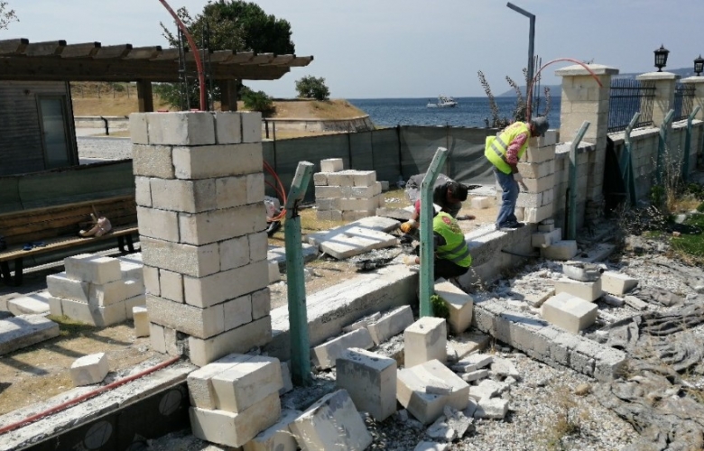 HAMİDİYE TABYASI’NA GAZİ KAPISI YAPILIYOR