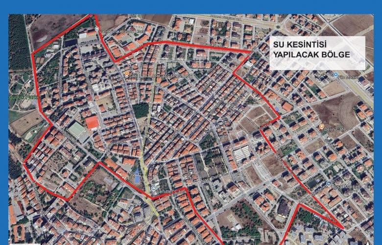 Esenler Mahallesi’nde Uzun Süreli Su Kesintisi Yapılacak