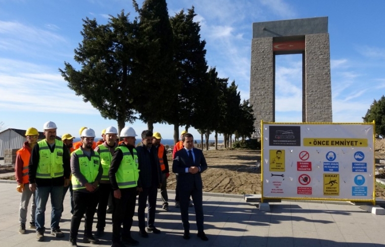  ŞEHİTLER ABİDESİ’NDE CUMHURİYET’İN 100’ÜNCÜ YILI ÇALIŞMALARI