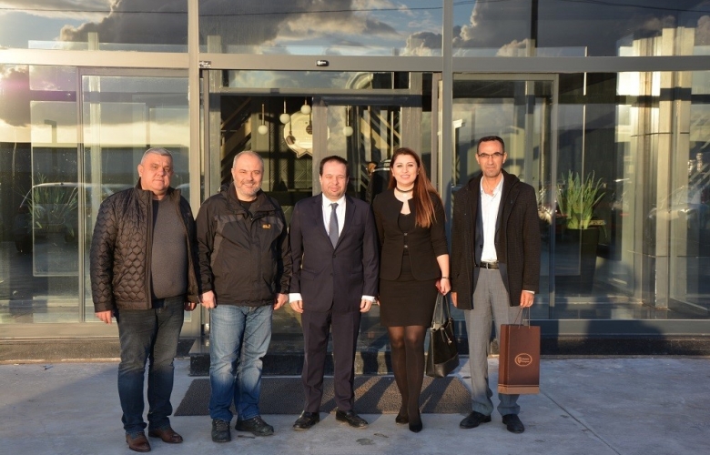 ÇTB YÖNETİM KURULU’ DAN KALE GIDA A.Ş.  YÖNETİM KURULU BAŞKANI ÜZEN’E ZİYARET
