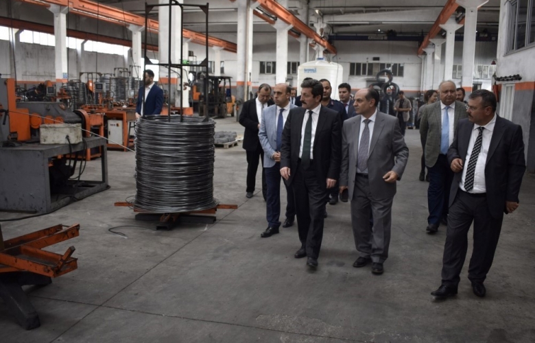 Vali Tavlı, istihdam seferberliği ziyaretlerinde incelemelerde bulundu
