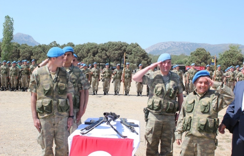 En özel asker yemin etti