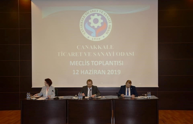 ÇTSO haziran 2019 olağan meclis toplantısı yapıldı