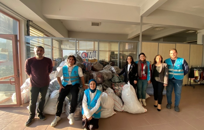 ÇOMÜ BUTİK’E KOLUNSAĞ SANAYİDEN YİNE YENİDEN BÜYÜK DESTEK