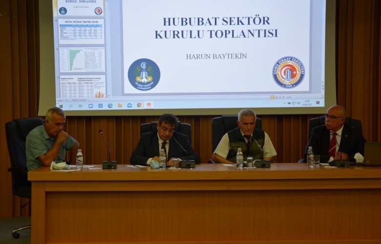 TARIM SEKTÖRÜ “HUBUBAT SEKTÖRÜ TOPLANTISI”NDA BİR ARAYA GELDİ