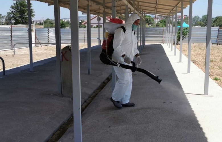 KURBAN SATIŞ VE KESİM ALANINDA HAZIRLIKLAR TAMAMLANDI