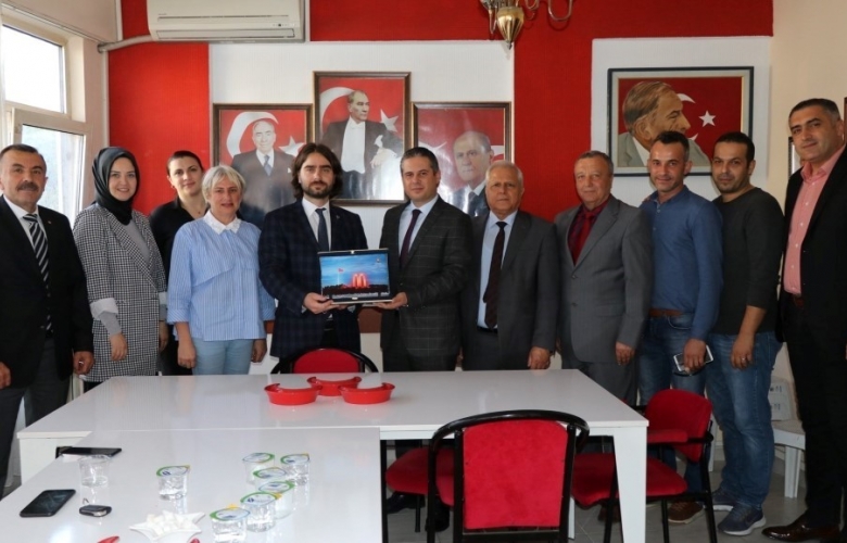 AK PARTİ’ DEN YENİ MHP' NİN YENİ ÇANAKKALE İL BAŞKANINA ZİYARET