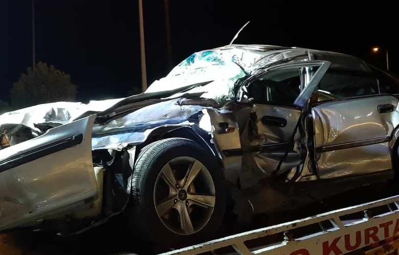 ÇTSO ÖNÜNDE FECİ KAZA