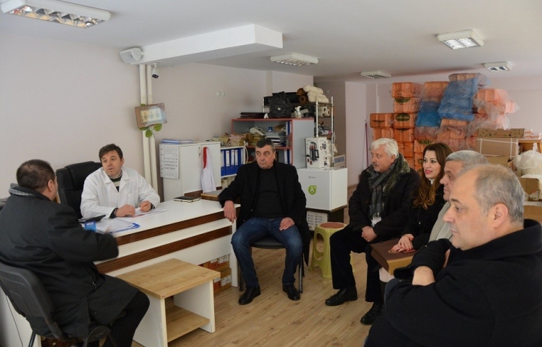 ÇANAKKALE TİCARET BORSASI ÜYELERİNE YENİ YIL ZİYARETİ