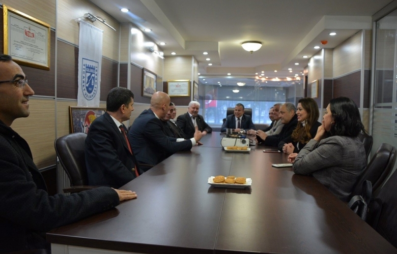 ÇANAKKALE TİCARET BORSASI ÜYELERİNE YENİ YIL ZİYARETİ