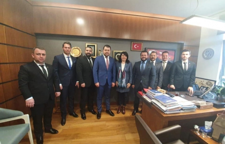 ÇANAKKALE GENÇ GİRİŞİMCİLER  İSKENDEROĞLU’ NU ZİYARET ETTİ