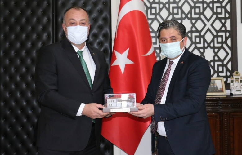 SEMİZOĞLU BAYRAMİÇ BELEDİYESİNİ ZİYARET ETTİ