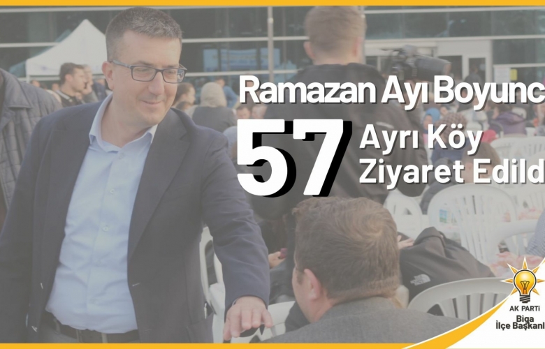 AK PARTİLİ BORAZAN'DAN KÖY ÇIKARTMASI, TOPLAM 57 KÖY ZİYARET EDİLDİ
