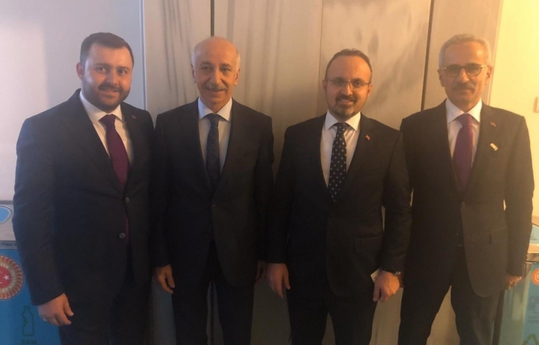 BİGA’ DAN MUHTARLAR VE EZİNE BELEDİYE BAŞKANI GÜRAY YÜKSEL ANKARA’ DA