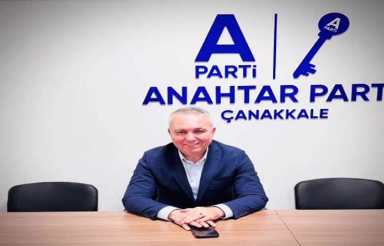 Anahtar Parti Çanakkale İl Başkanı İsmail Kaya: “Ekonomide Kalıcı Çözüm Hukuk Güvencesi ve Kurumsal Devletle Mümkün”