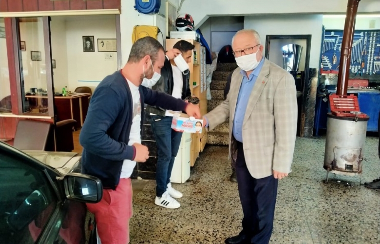 GELECEK PARTİSİ ÇANAKKALE' DE VATANDAŞLARA 30 BİN MASKE DAĞITIMI YAPACAK